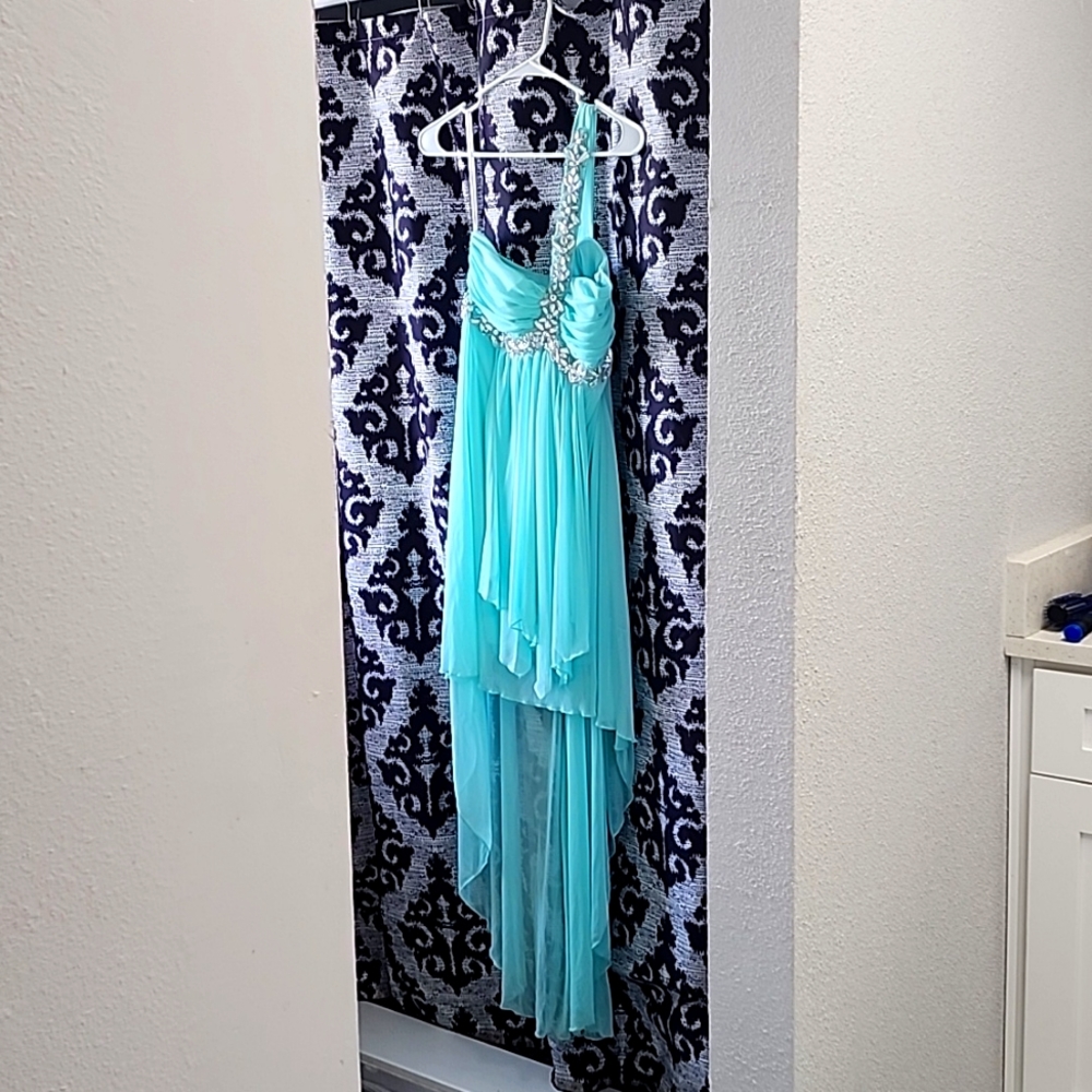 Teal Dress
